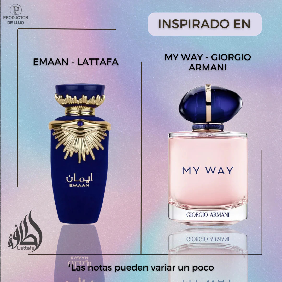 Perfume Árabe Emaan Lattafa
