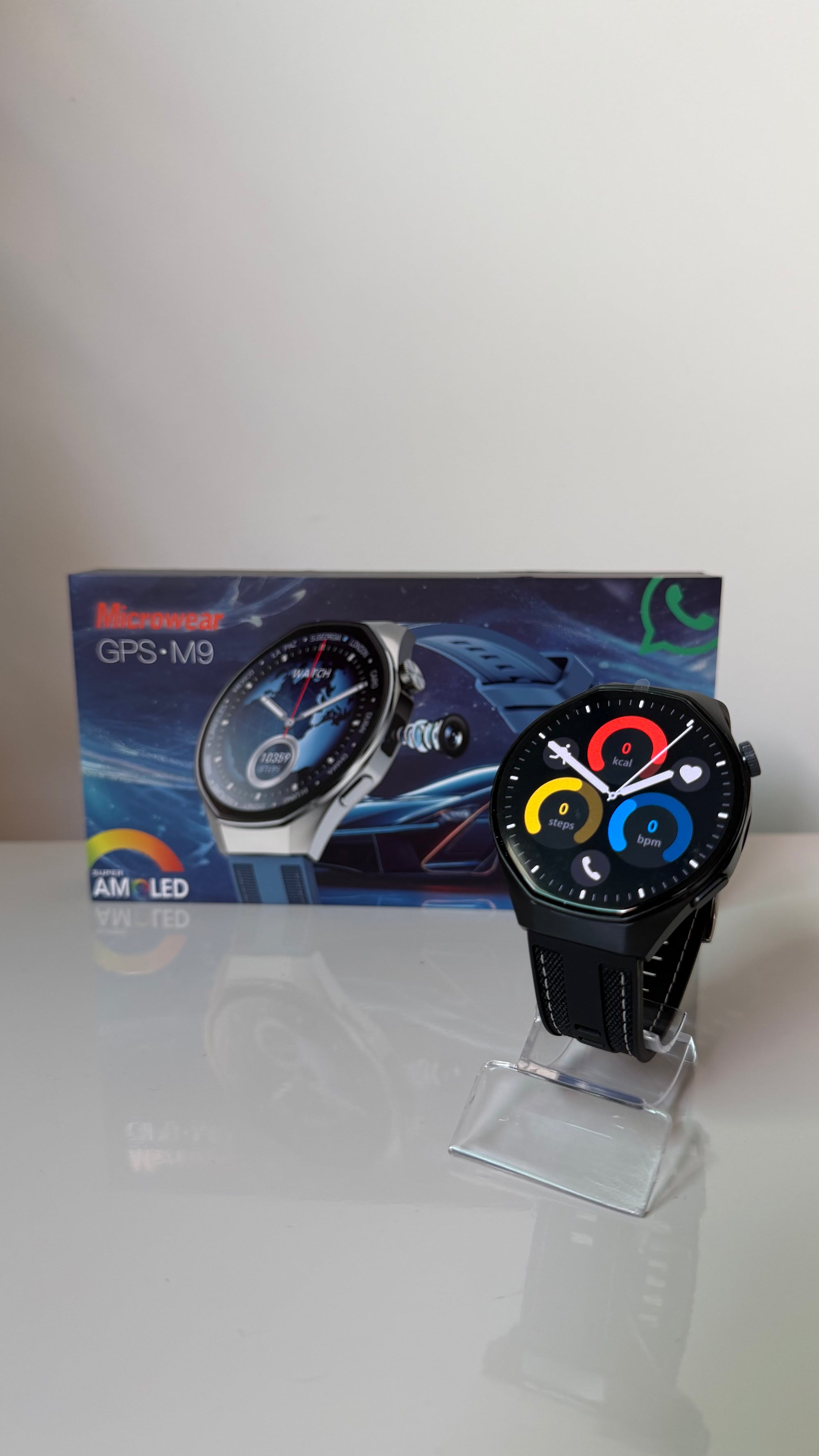 Smartwatch Microwear M9 | Responde Whatsapp | GPS Integrado | Câmera Integrada