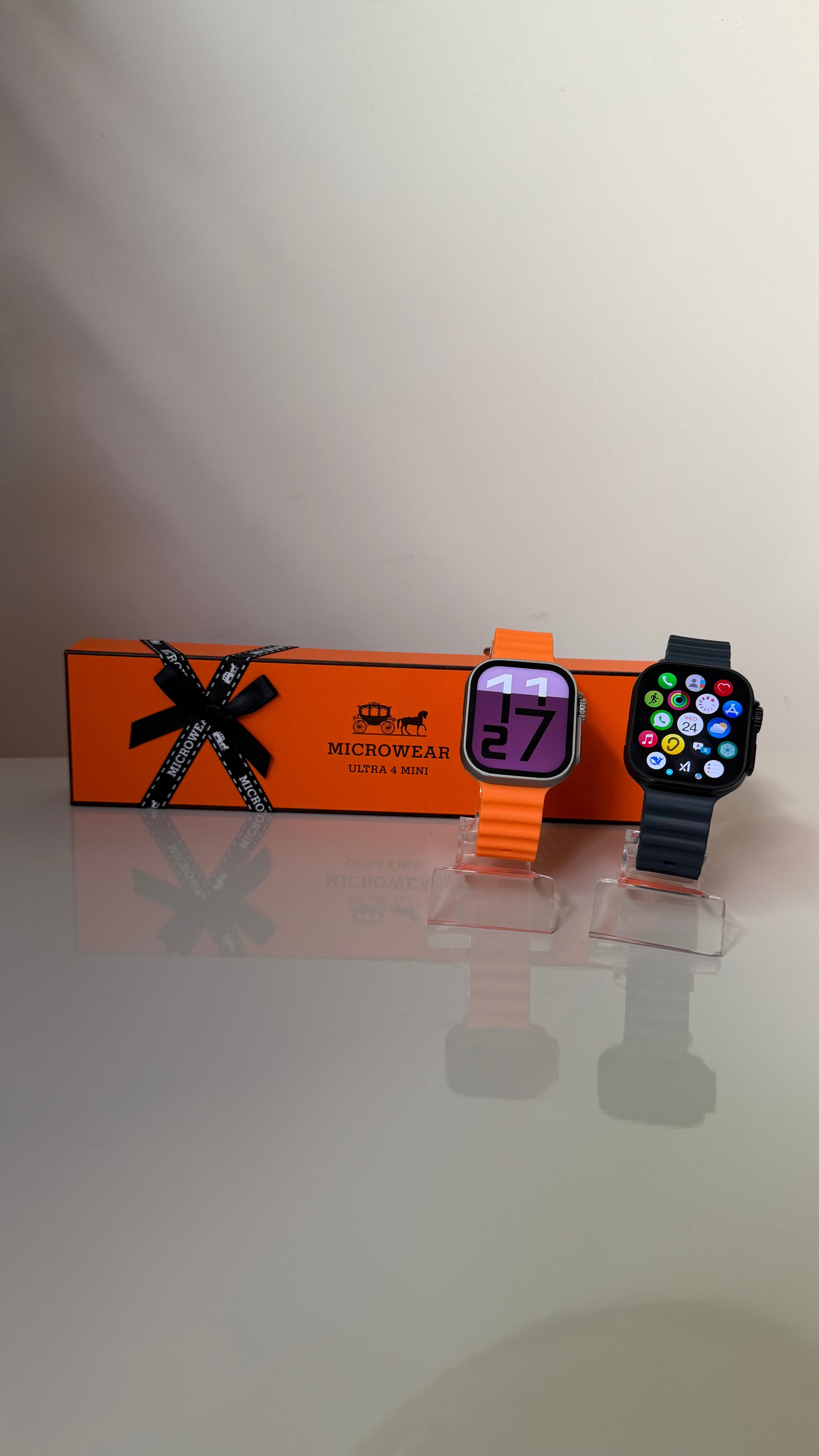 Smartwatch Microwear Ultra 4 Mini | Series 11 | Responde Whatsapp | À Prova D'Água 3atm