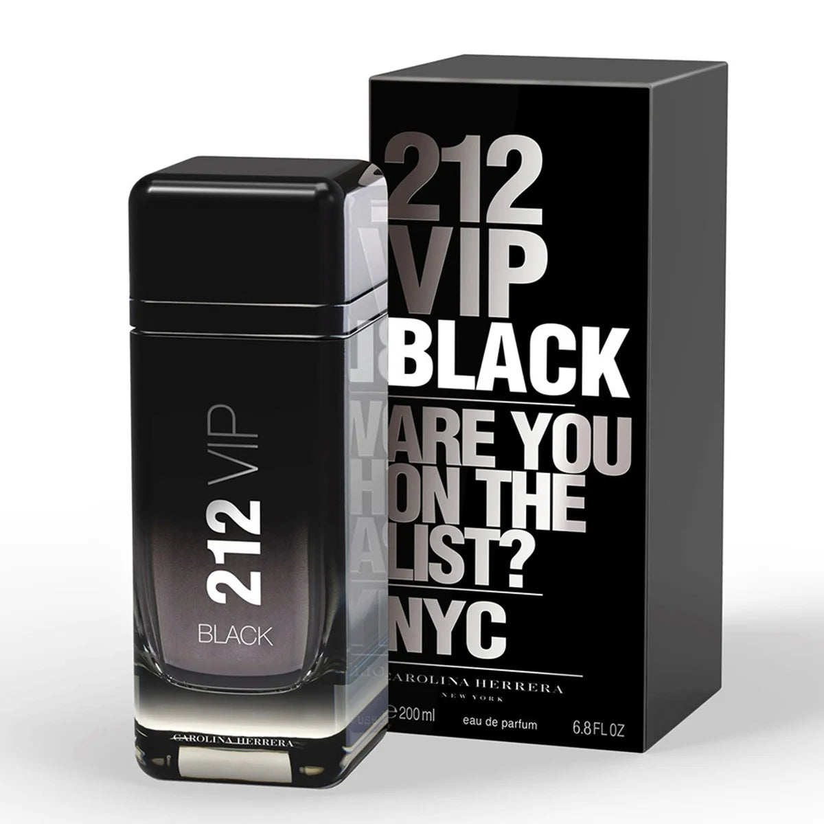 Perfume Importado 212 Vip Black Carolina Herrera Masculino 200ml
