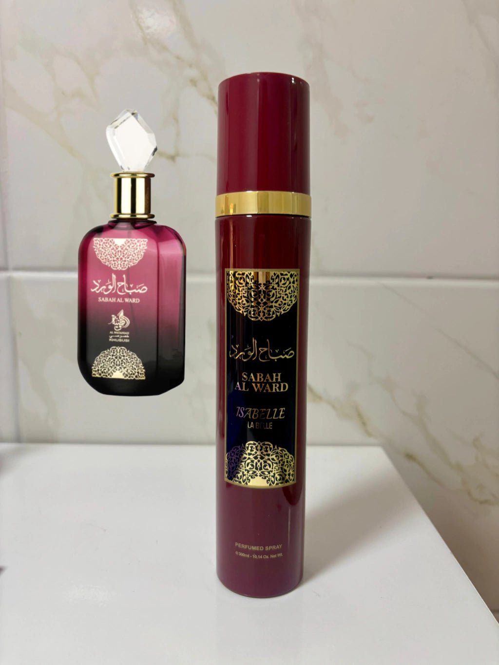 Body Splash Sabah Al Ward La Belle 300ml - 01 do Brasil