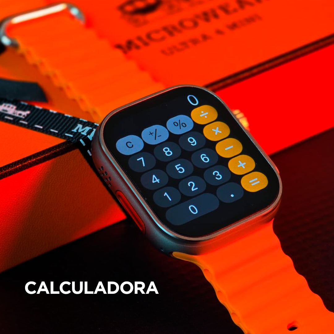 Smartwatch Microwear Ultra 4 Mini | Series 11 | Responde Whatsapp | À Prova D'Água 3atm
