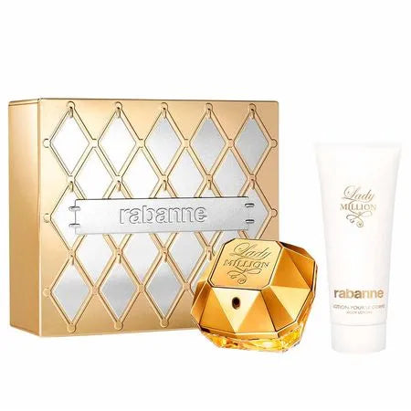 Kit Perfume Lady Million 80ml + Body Lotion