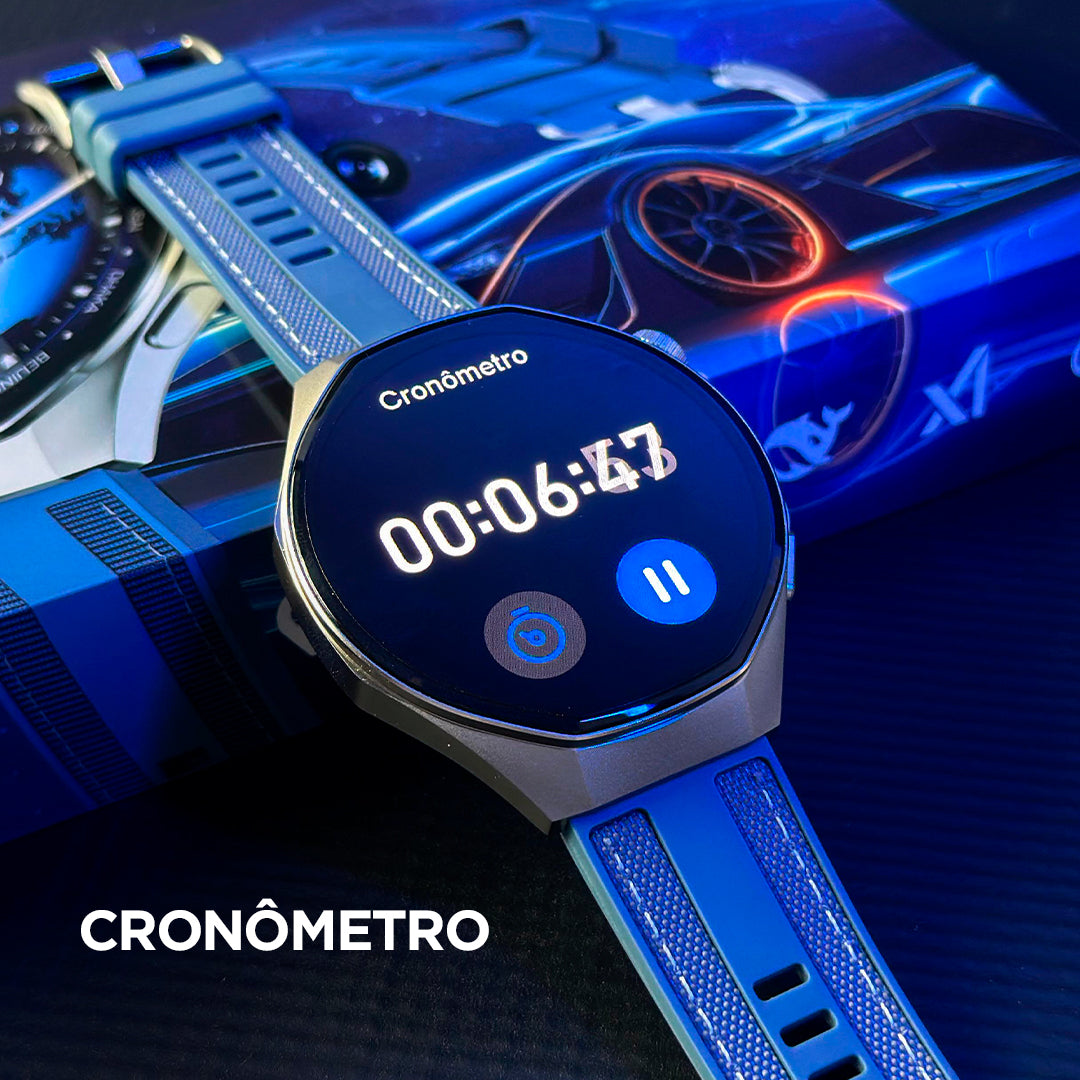 Smartwatch Microwear M9 | Responde Whatsapp | GPS Integrado | Câmera Integrada