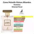 [DECANT] Perfume Árabe Como Moiselle Maison Alhambra Eau de Parfum Feminino - 01 do Brasil