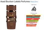 [DECANT] Perfume Árabe Lattafa Asad Bourbon Eau de Parfum Masculino - 01 do Brasil