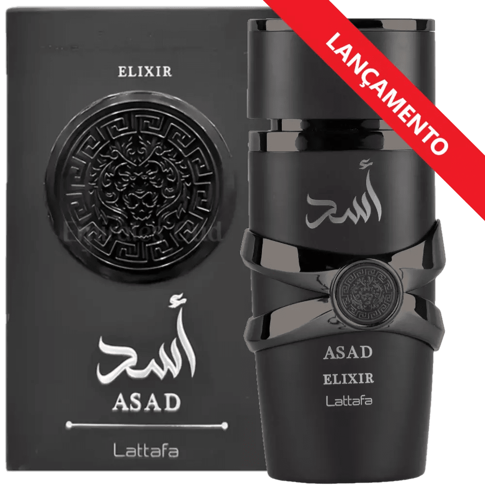 [DECANT] Perfume Árabe Lattafa Asad Elixir Eau de Parfum Masculino - 01 do Brasil