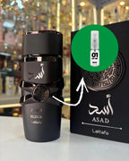 [DECANT] Perfume Árabe Lattafa Asad Elixir Eau de Parfum Masculino - 01 do Brasil