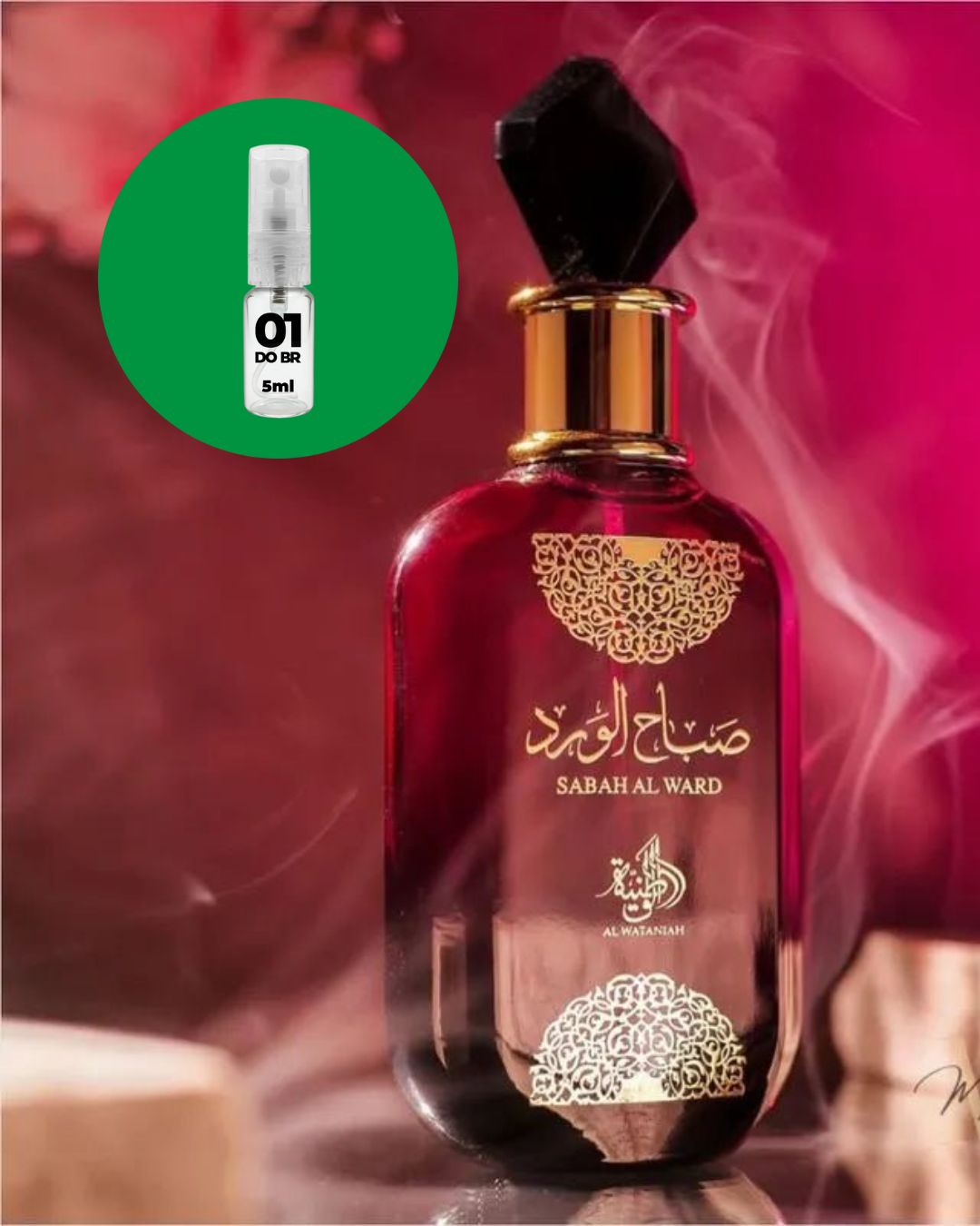 [DECANT] Perfume Árabe Sabah Al Ward Eau de Parfum - 01 do Brasil