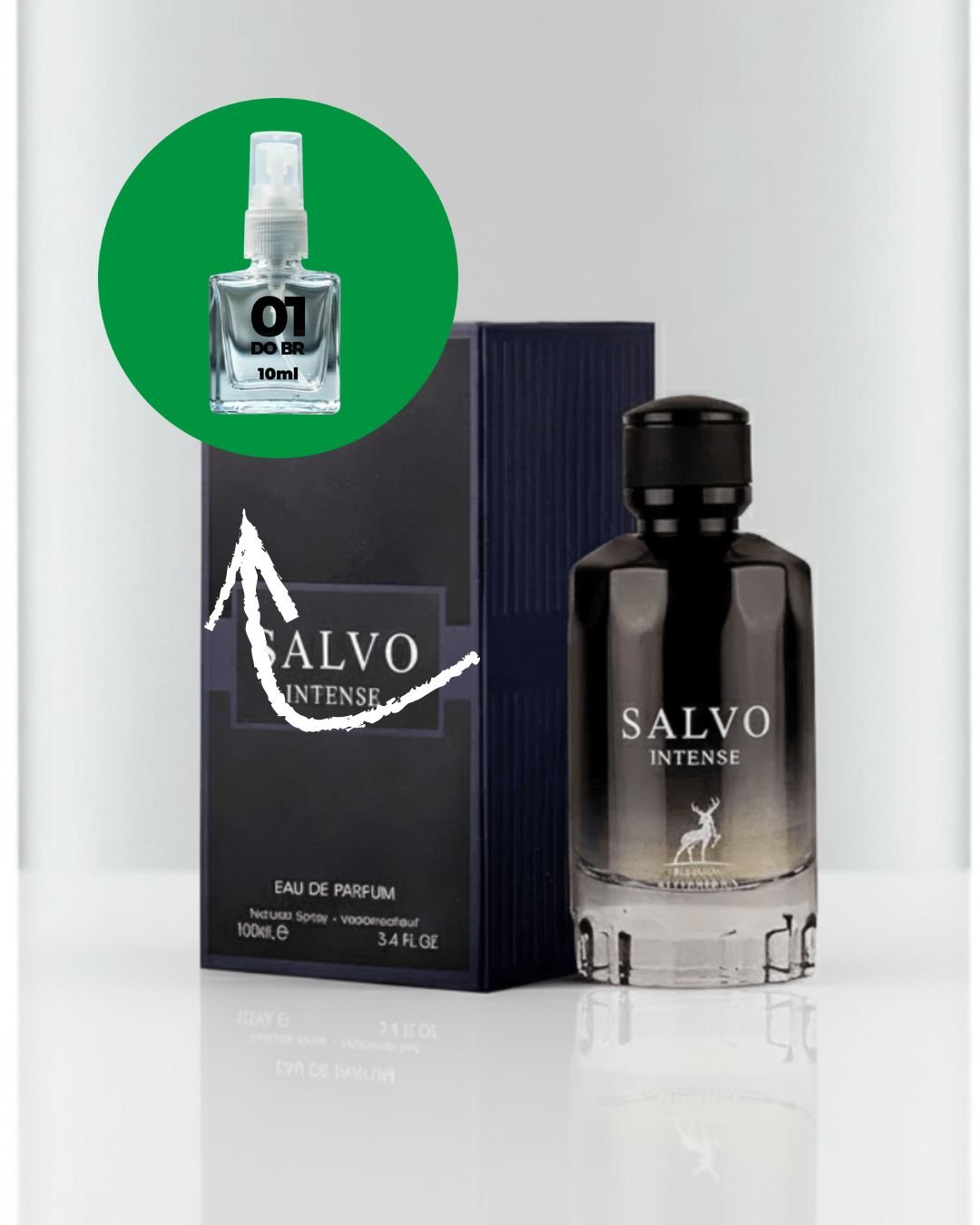 [DECANT] Perfume Árabe Salvo Intense Maison Alhambra Eau de Parfum - 01 do Brasil