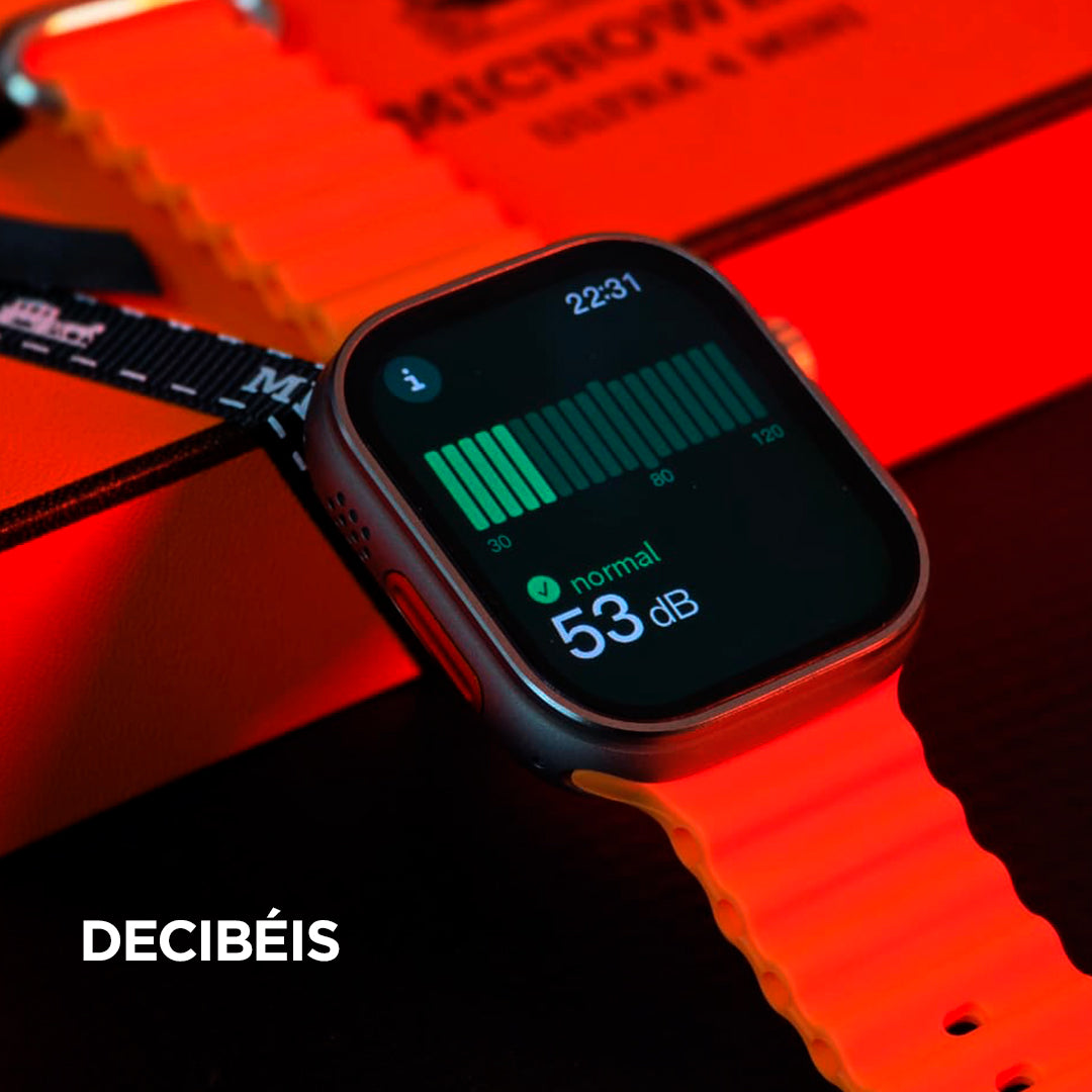 Smartwatch Microwear Ultra 4 Mini | Series 11 | Responde Whatsapp | À Prova D'Água 3atm