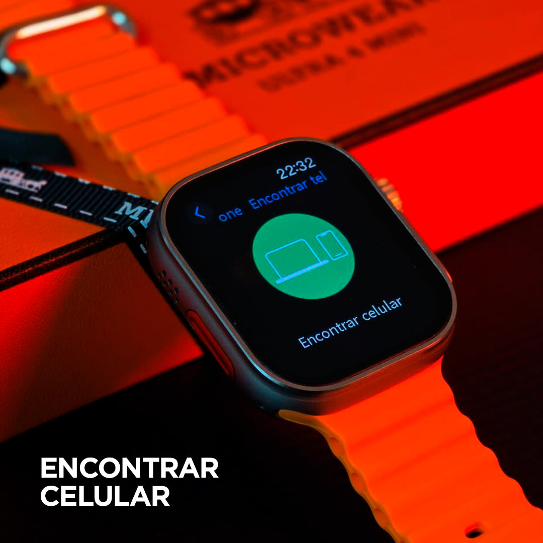 Smartwatch Microwear Ultra 4 Mini | Series 11 | Responde Whatsapp | À Prova D'Água 3atm