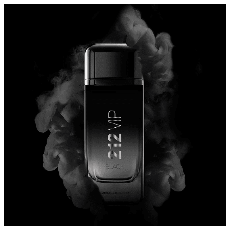 Perfume Importado 212 Vip Black Carolina Herrera Masculino 200ml