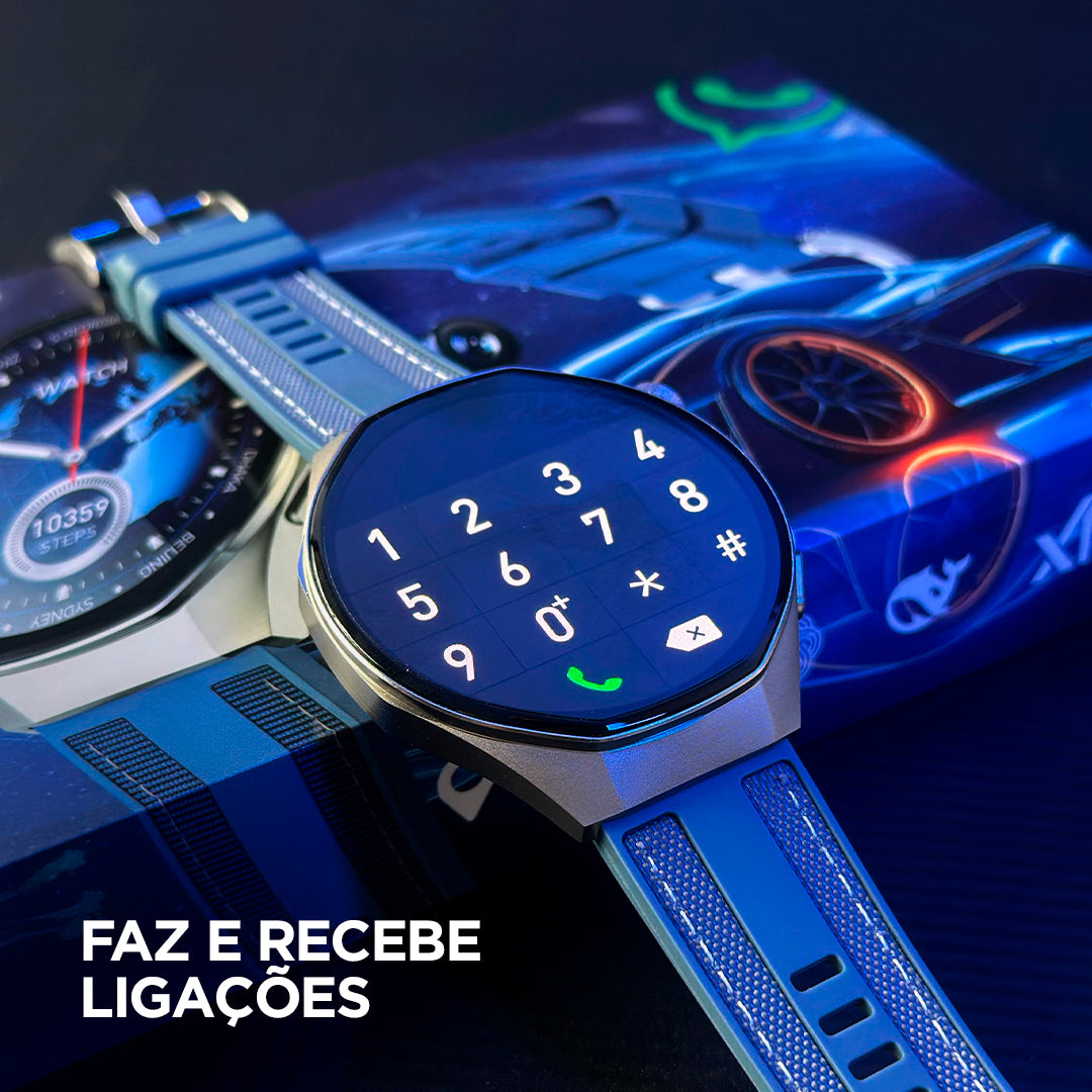 Smartwatch Microwear M9 | Responde Whatsapp | GPS Integrado | Câmera Integrada