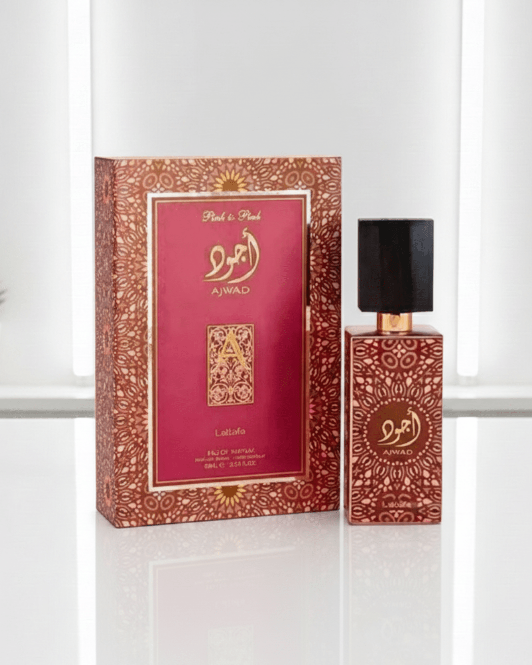 Perfume Árabe Ajwad Pink to Pink Frutas Tropicais - 01 do Brasil