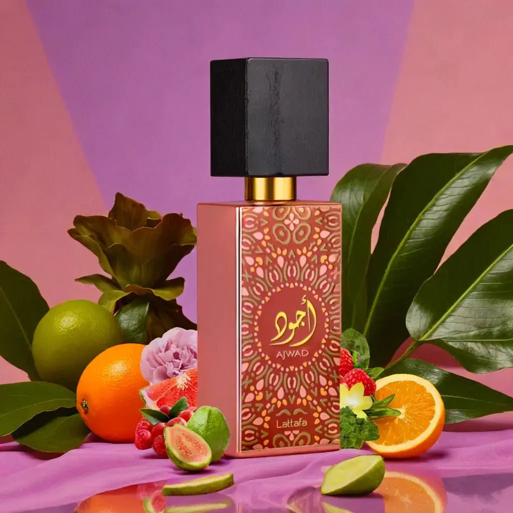 Perfume Árabe Ajwad Pink to Pink Frutas Tropicais - 01 do Brasil