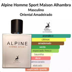Perfume Árabe Alpine Homme Sport Maison Alhambra EDP Masculino - 01 do Brasil