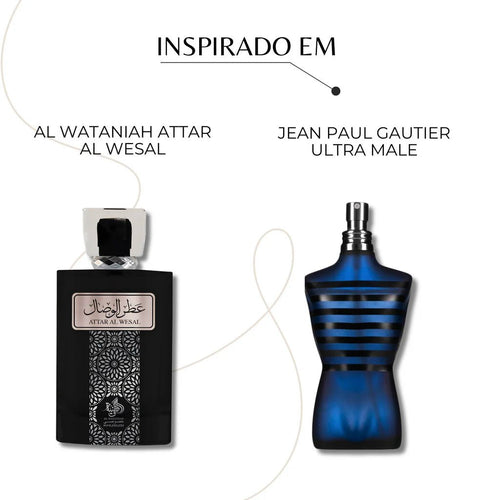 Perfume Árabe Attar Al Wesal Al Wataniah - 01 do Brasil