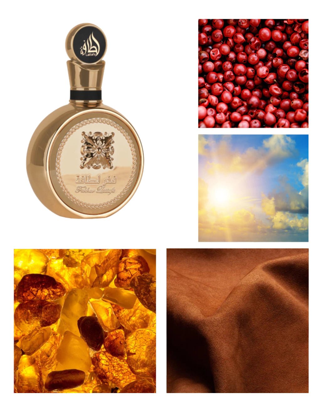 Perfume Árabe Fakhar Extrait Gold Eau de Parfum 100ml - 01 do Brasil