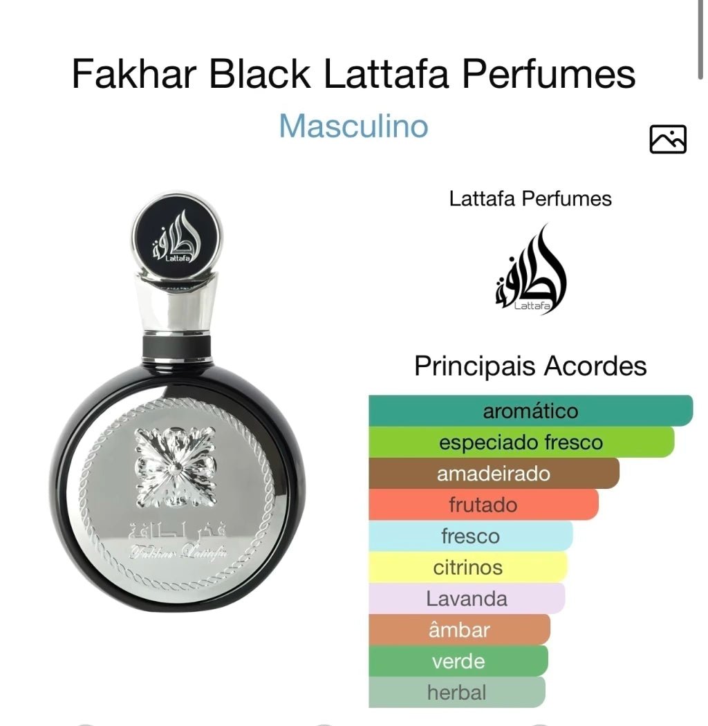 Perfume Árabe Lattafa Fakhar Eau de Parfum Masculino - 01 do Brasil