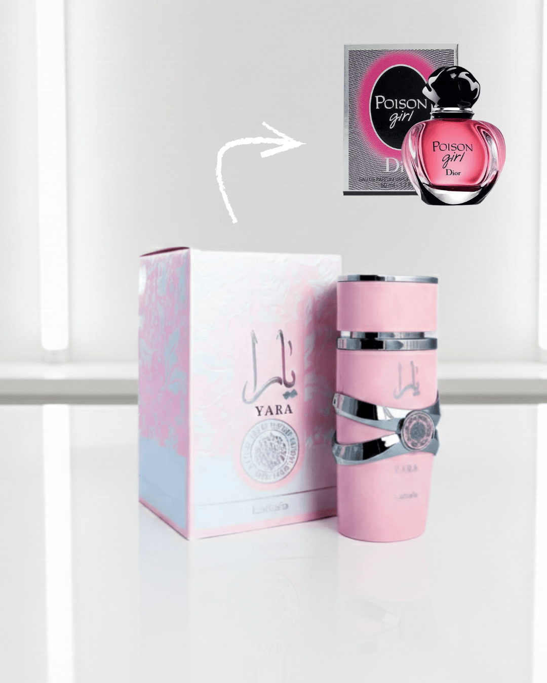 Perfume Árabe Lattafa Yara Rosa - 01 do Brasil