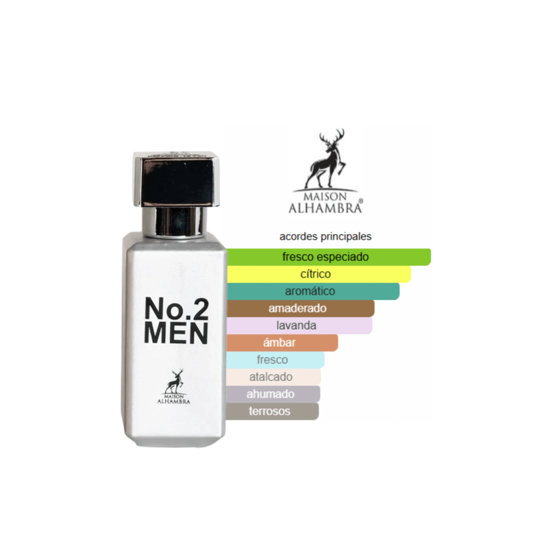 Perfume Árabe NO. 2 Maison Alhambra 30ml [Miniatura] - 01 do Brasil