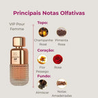 Perfume Árabe Rose Seduction Vip Maison Alhambra Eau de Parfum Feminino - 01 do Brasil