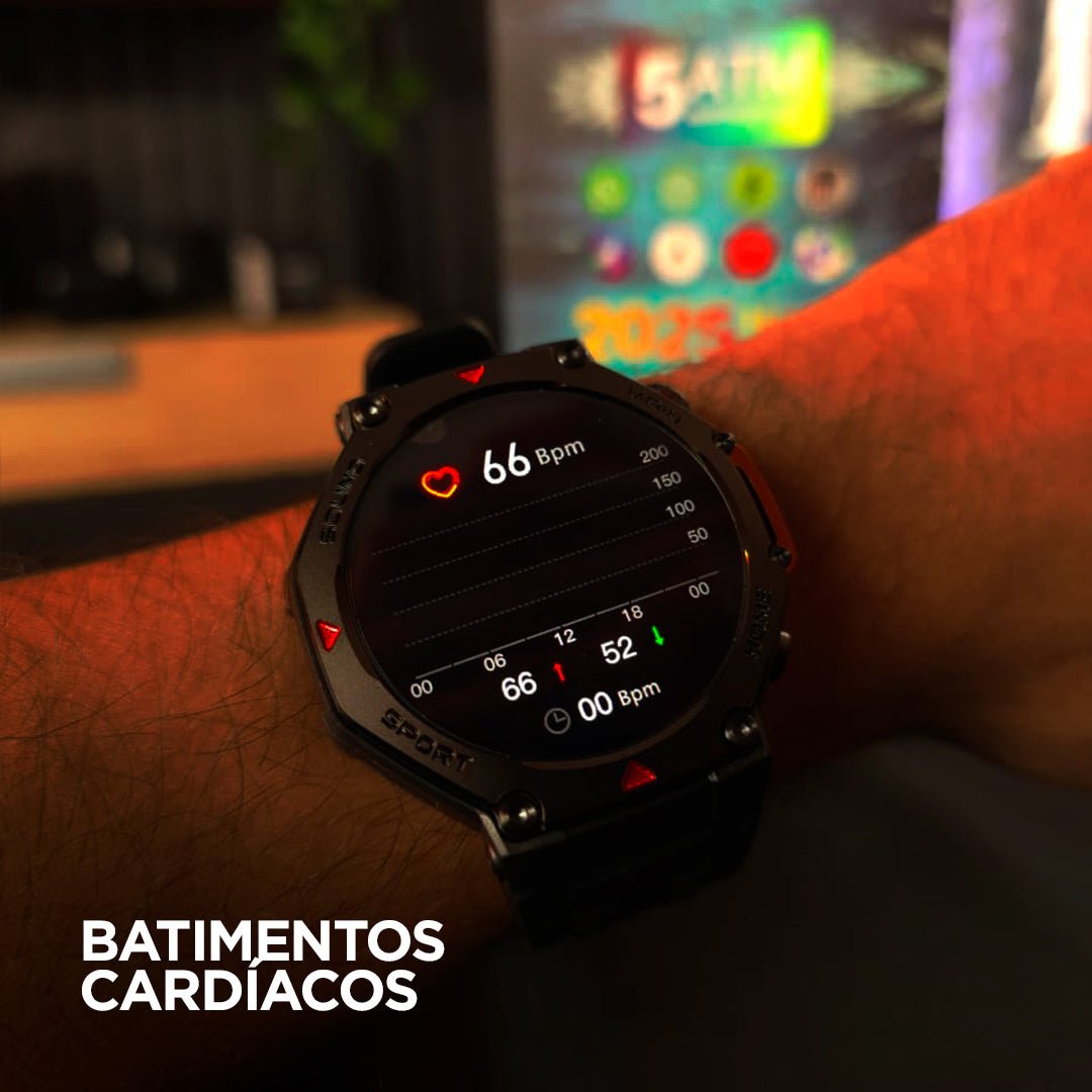 Smartwatch Microwear MA31 | Responde WhatsApp | À Prova D'Água 3atm - 01 do Brasil