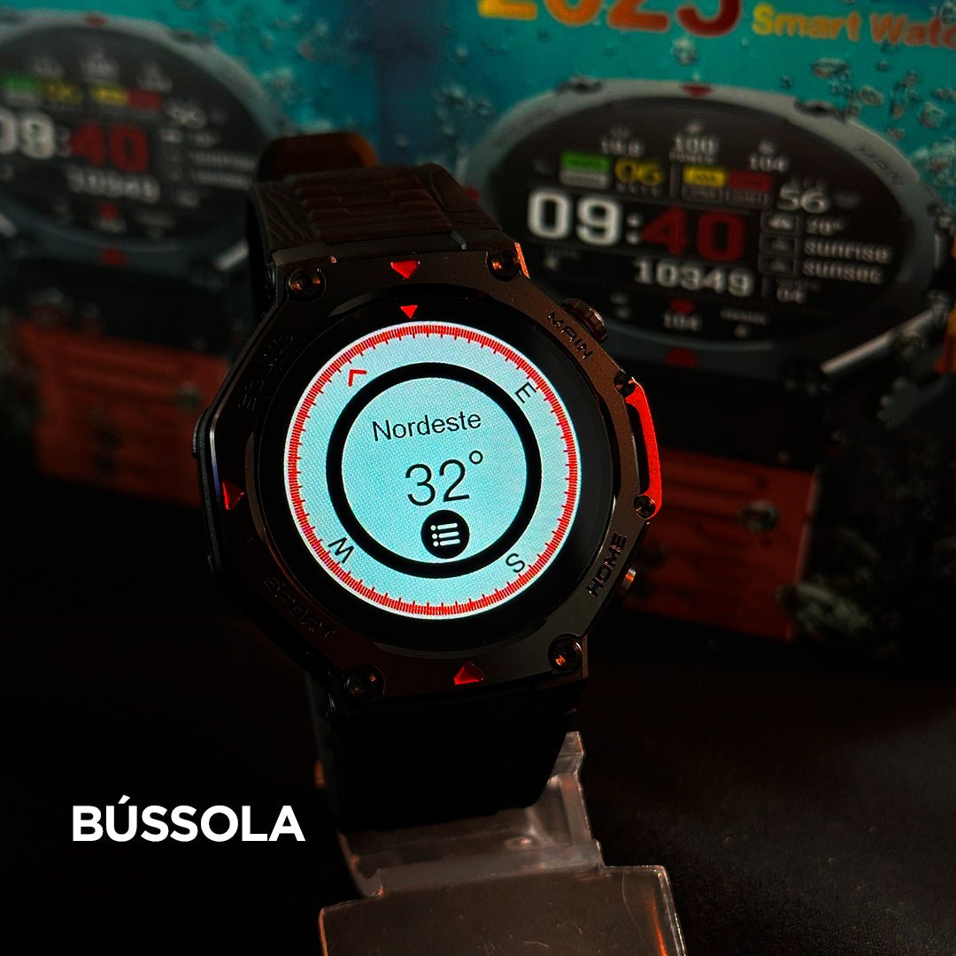 Smartwatch Microwear MA31 | Responde WhatsApp | À Prova D'Água 3atm - 01 do Brasil