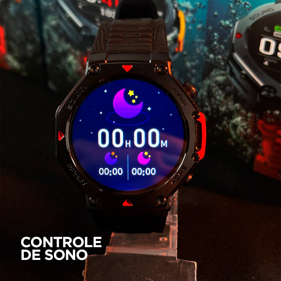 Smartwatch Microwear MA31 | Responde WhatsApp | À Prova D'Água 3atm - 01 do Brasil