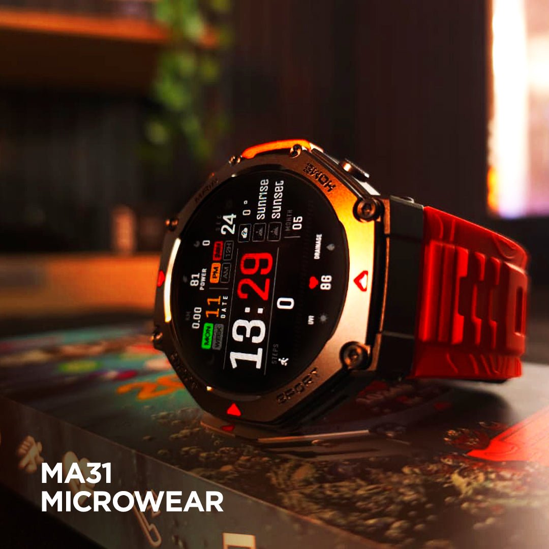 Smartwatch Microwear MA31 | Responde WhatsApp | À Prova D'Água 3atm - 01 do Brasil