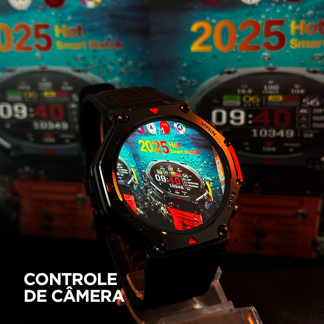 Smartwatch Microwear MA31 | Responde WhatsApp | À Prova D'Água 3atm - 01 do Brasil