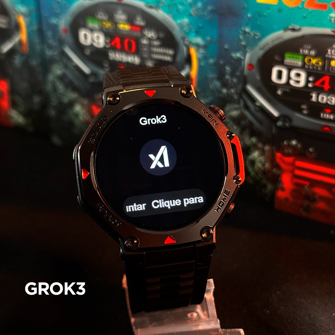 Smartwatch Microwear MA31 | Responde WhatsApp | À Prova D'Água 3atm - 01 do Brasil