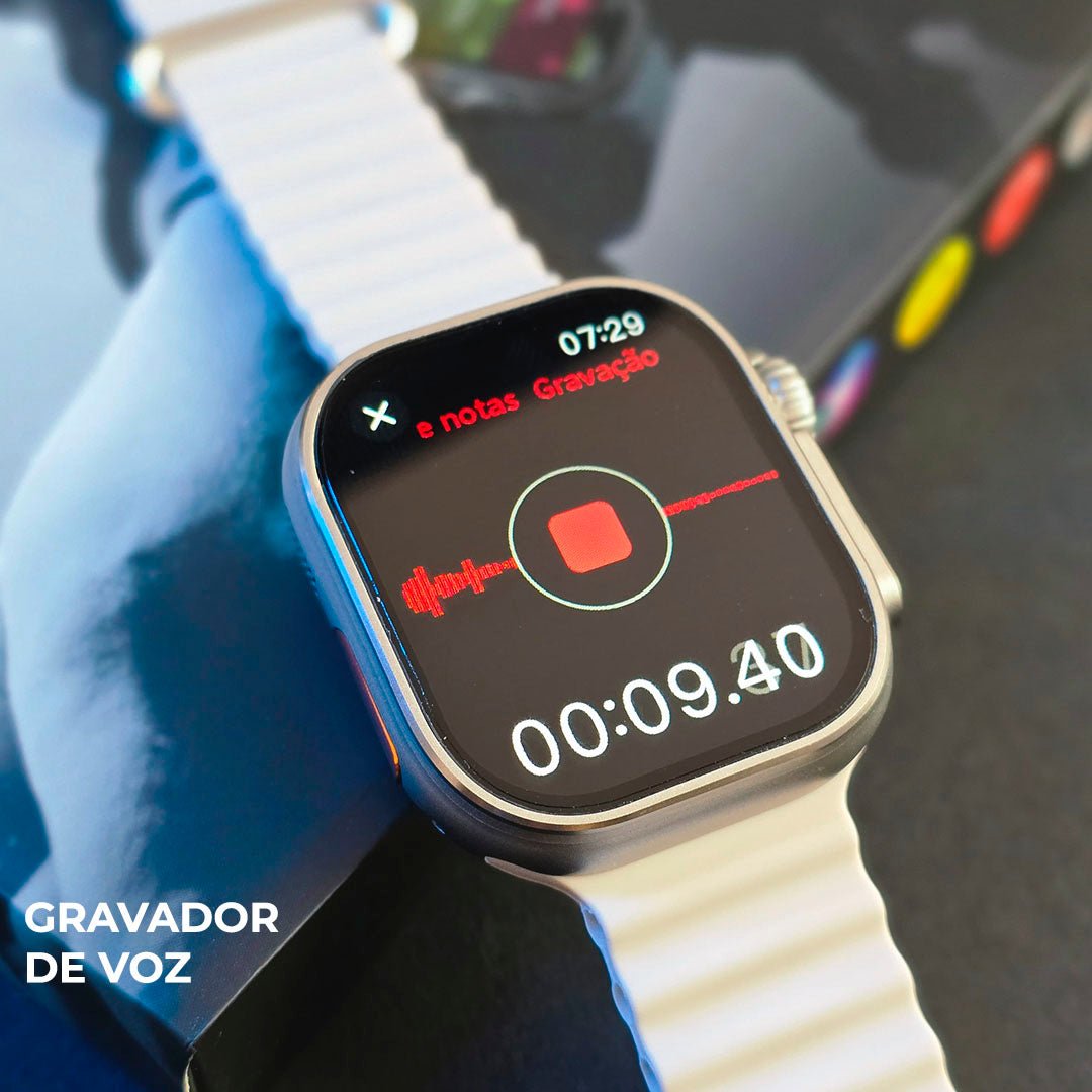 Smartwatch Microwear Ultra 4 Pro | Series 10 | À Prova D'Água 3atm - 01 do Brasil