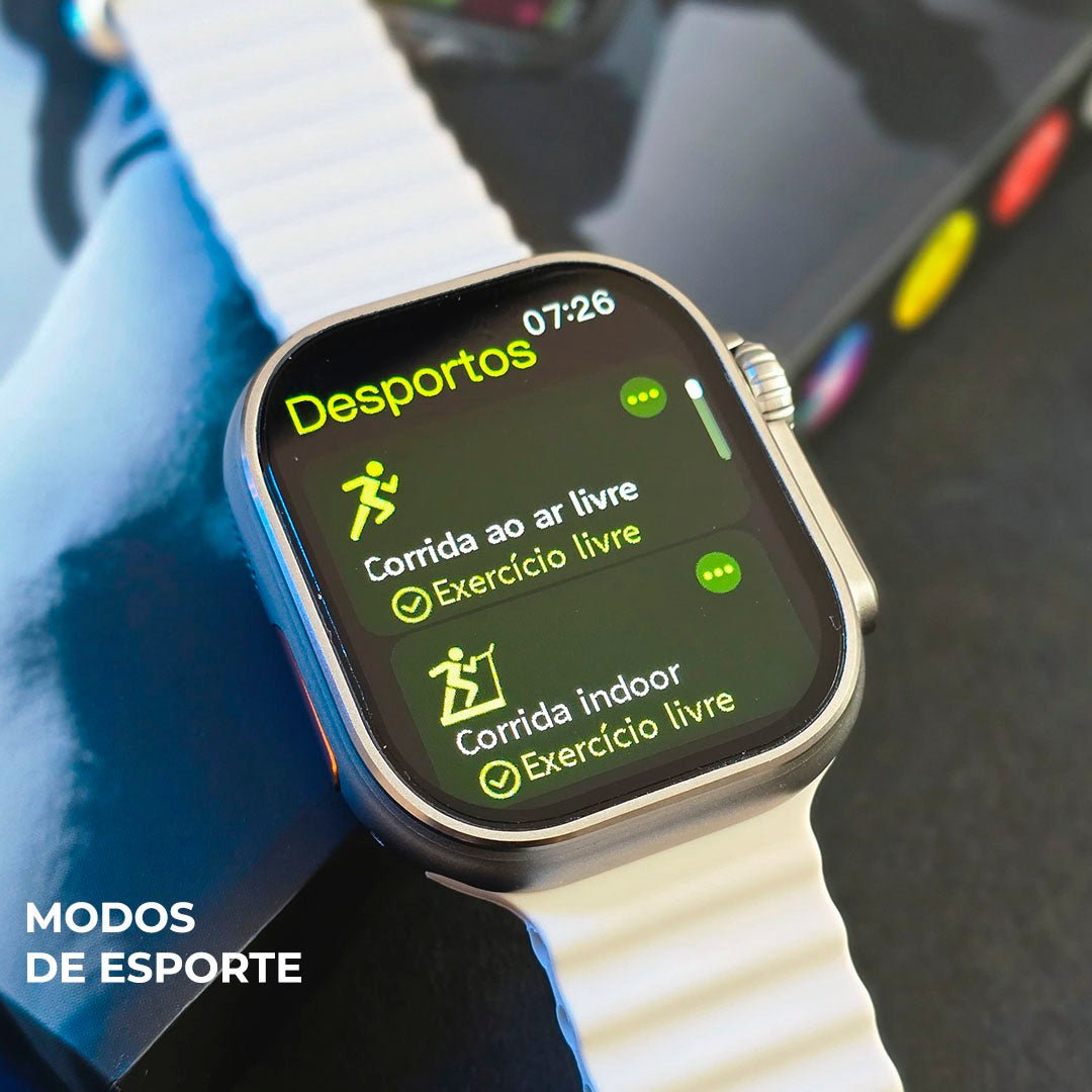Smartwatch Microwear Ultra 4 Pro | Series 10 | À Prova D'Água 3atm - 01 do Brasil