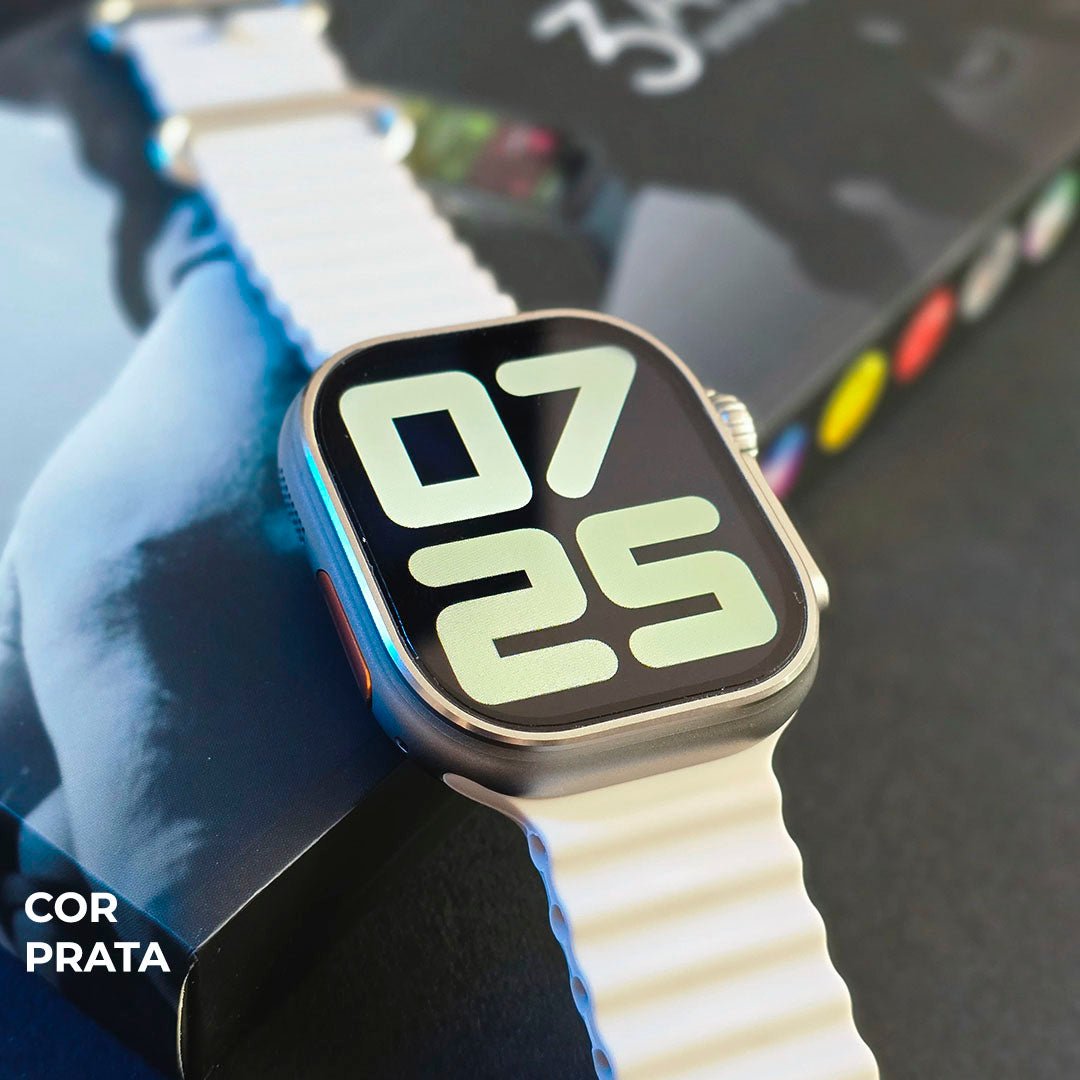 Smartwatch Microwear Ultra 4 Pro | Series 10 | À Prova D'Água 3atm - 01 do Brasil