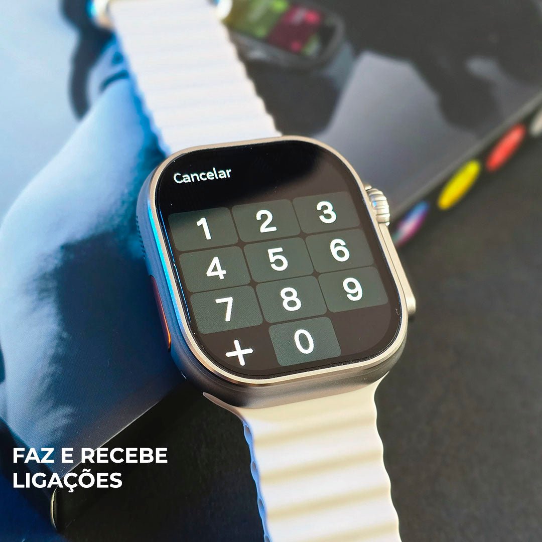 Smartwatch Microwear Ultra 4 Pro | Series 10 | À Prova D'Água 3atm - 01 do Brasil