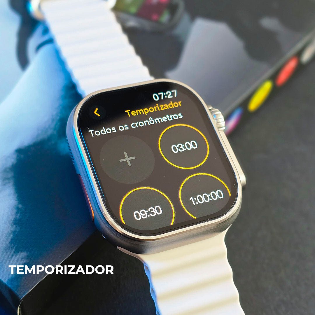 Smartwatch Microwear Ultra 4 Pro | Series 10 | À Prova D'Água 3atm - 01 do Brasil