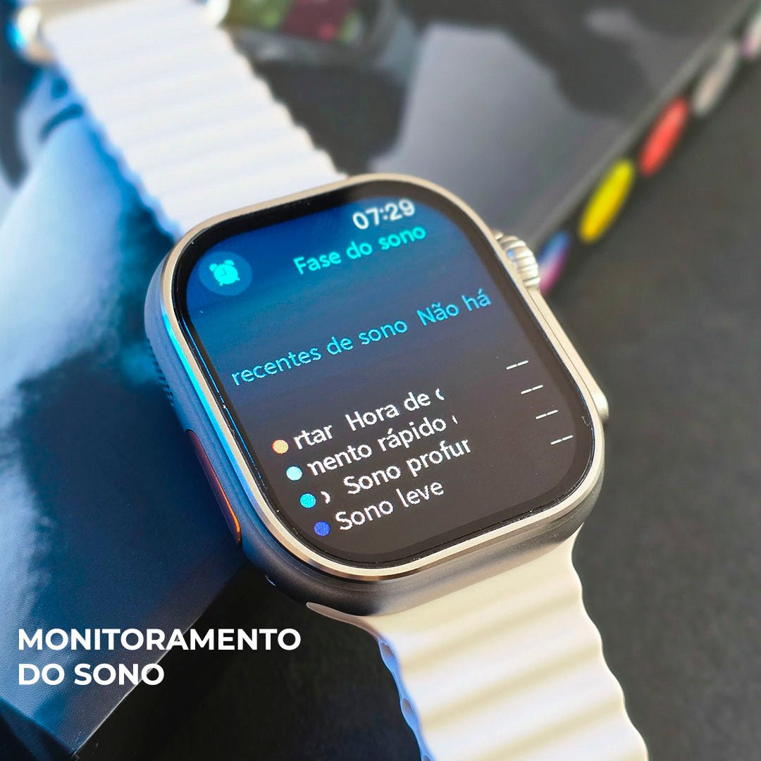 Smartwatch Microwear Ultra 4 Pro | Series 10 | À Prova D'Água 3atm - 01 do Brasil