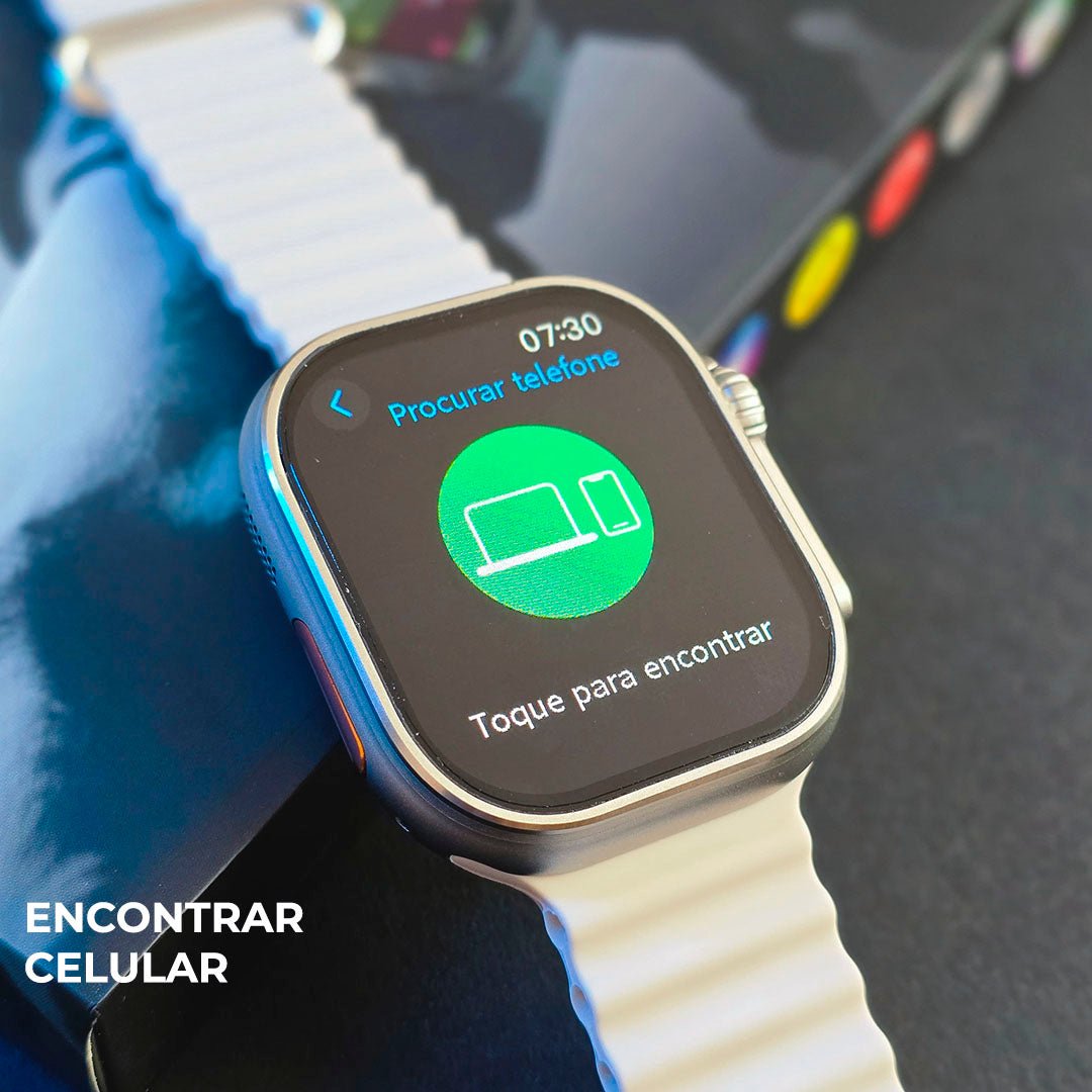Smartwatch Microwear Ultra 4 Pro | Series 10 | À Prova D'Água 3atm - 01 do Brasil