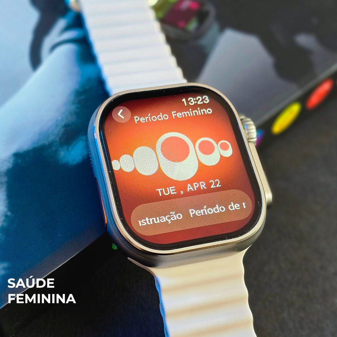Smartwatch Microwear Ultra 4 Pro | Series 10 | À Prova D'Água 3atm - 01 do Brasil
