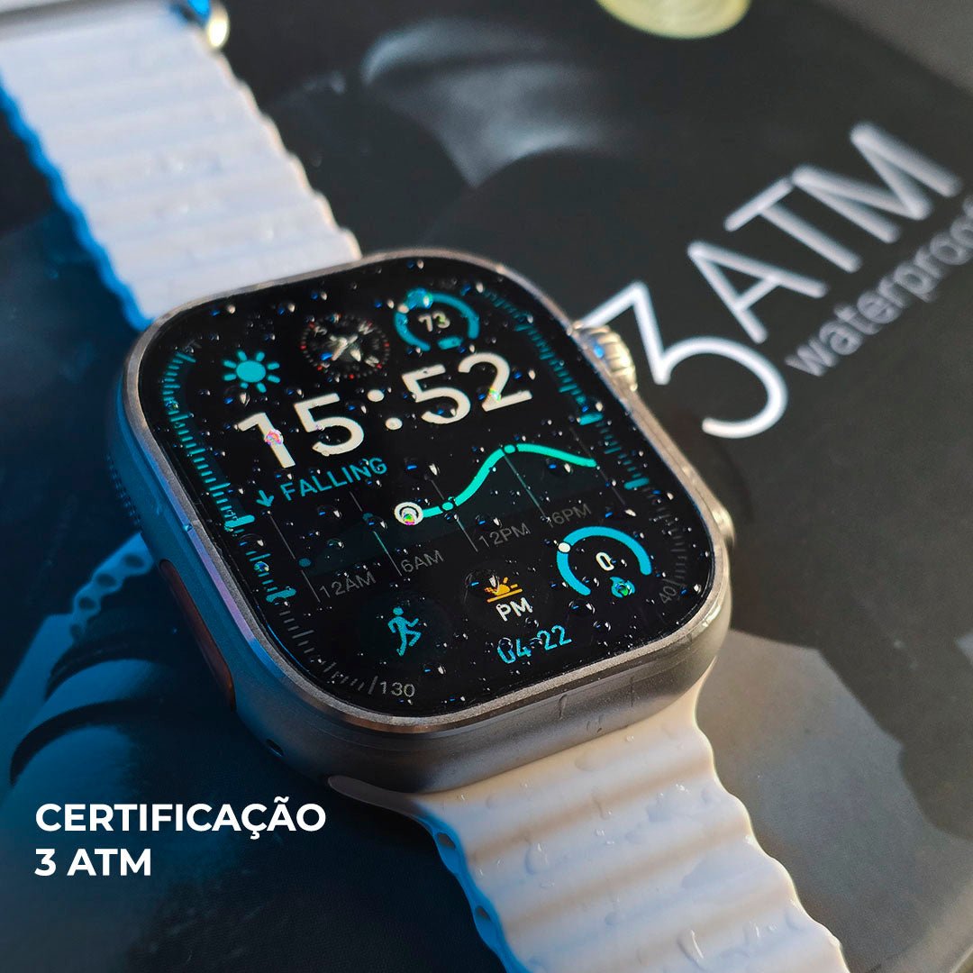 Smartwatch Microwear Ultra 4 Pro | Series 10 | À Prova D'Água 3atm - 01 do Brasil