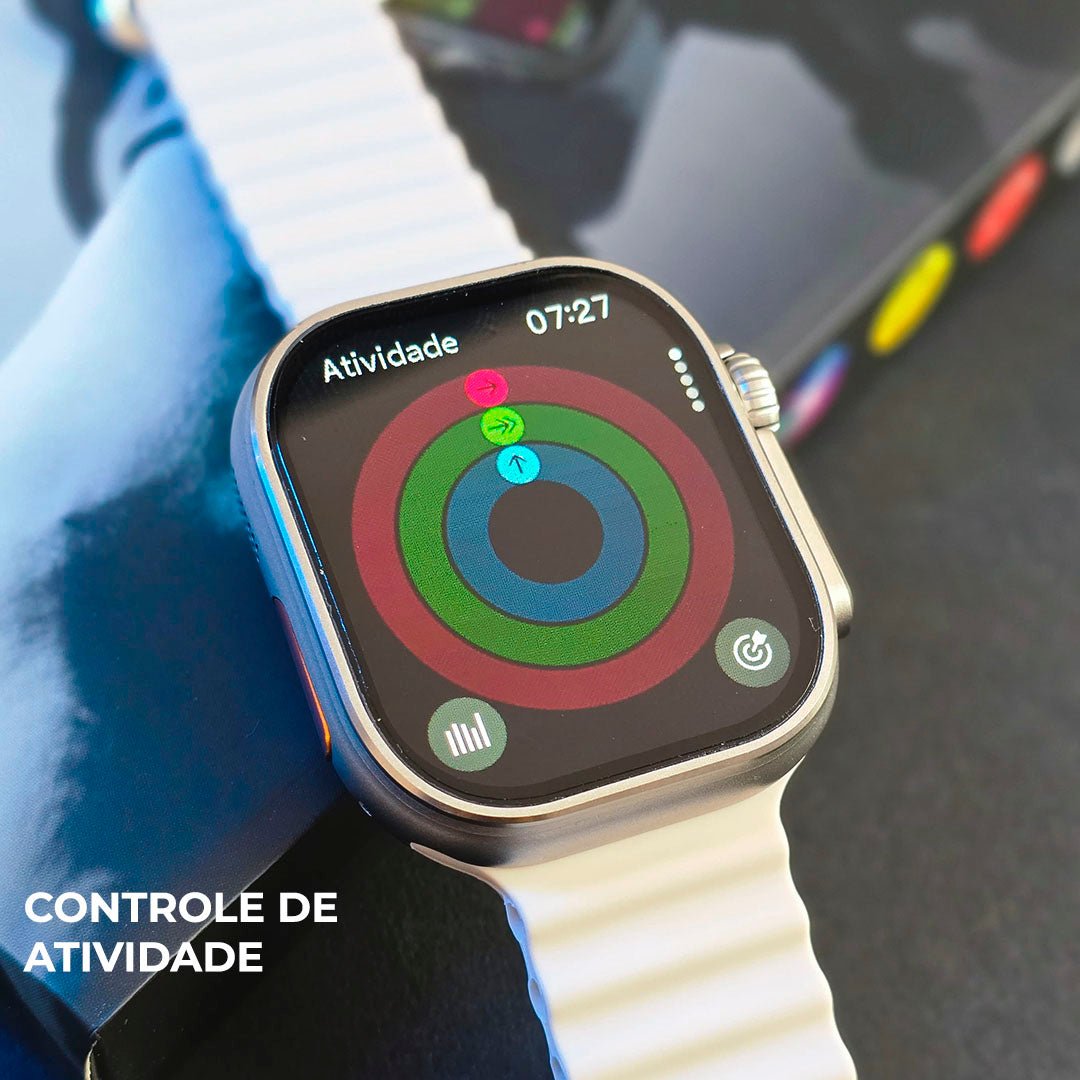 Smartwatch Microwear Ultra 4 Pro | Series 10 | À Prova D'Água 3atm - 01 do Brasil