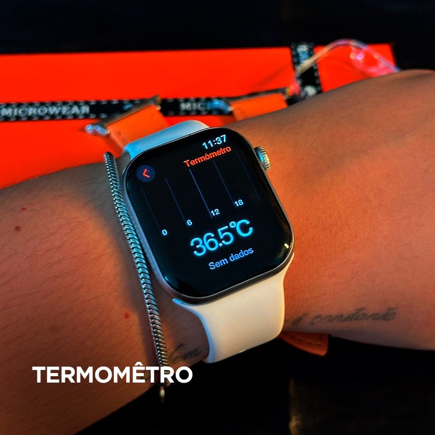 Smartwatch Microwear W11 Pro | Séries 11 | Top de linha - 01 do Brasil