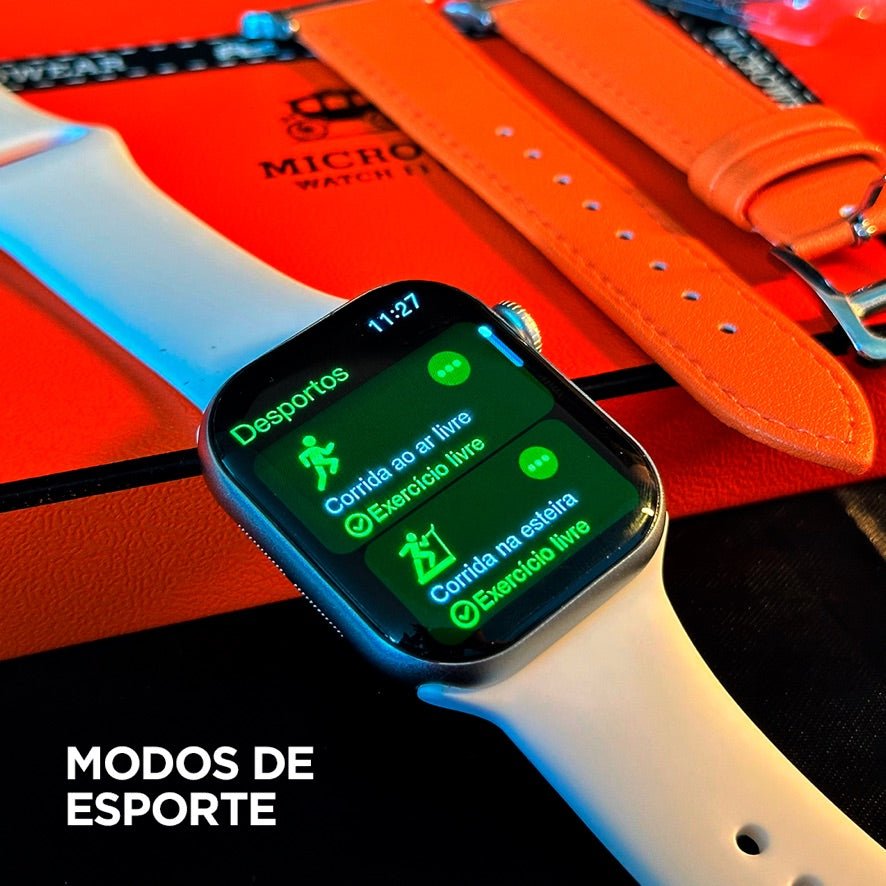 Smartwatch Microwear W11 Pro | Séries 11 | Top de linha - 01 do Brasil
