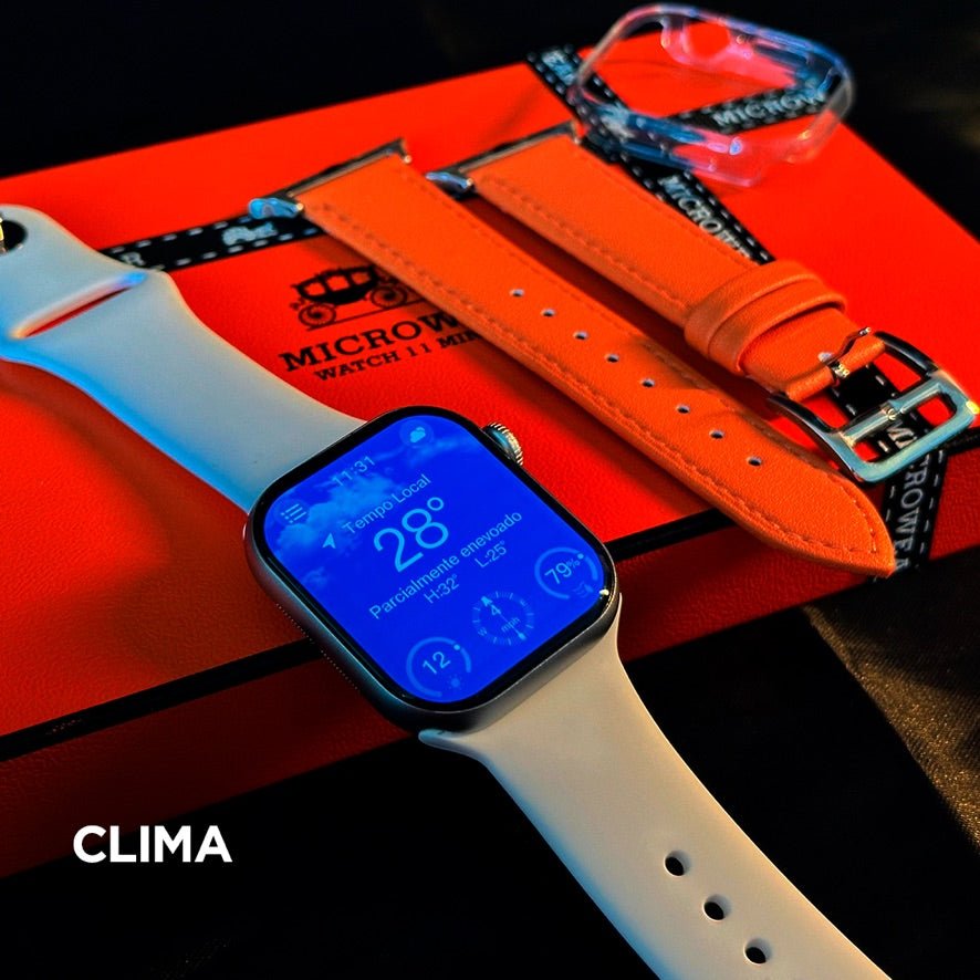 Smartwatch Microwear W11 Pro | Séries 11 | Top de linha - 01 do Brasil