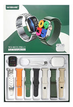 WS - 80 ULTRA 2 | Kit 7 pulseiras + Fone bluetooth - 01 do Brasil